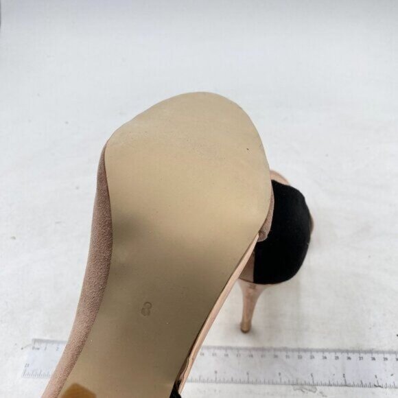 FSJ Women Sexy Peep Toe Cutout Pumps Sandals D'Orsay Stiletto Heels Party - Picture 5 of 7